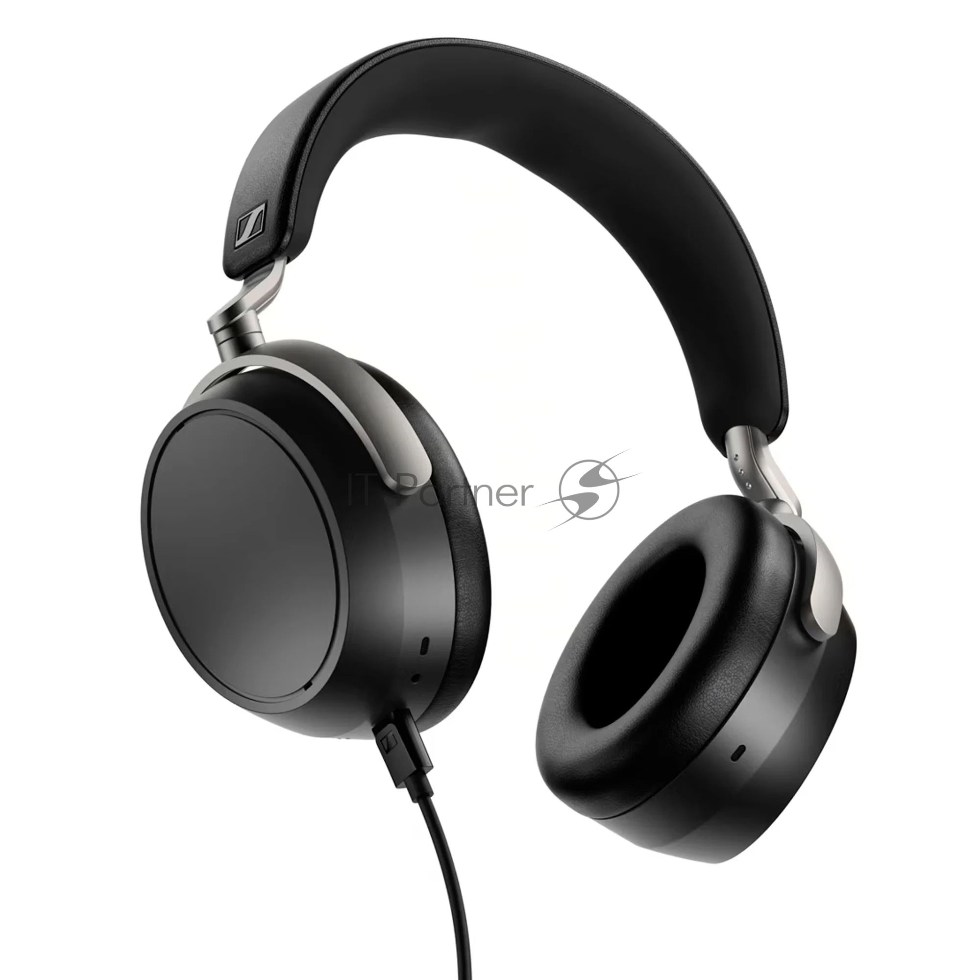 Наушники накладные Sennheiser HDB 630 черный беспроводные bluetooth оголовье (700445)