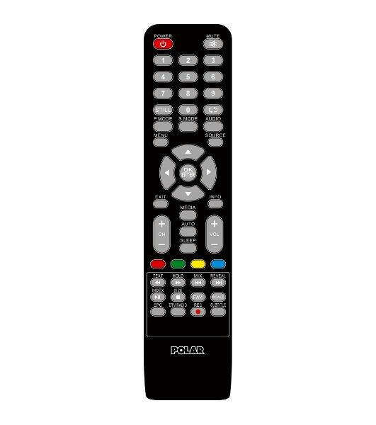 Телевизор Polar 43" P43L33T2C (U) черный LED FHD 50-60Hz