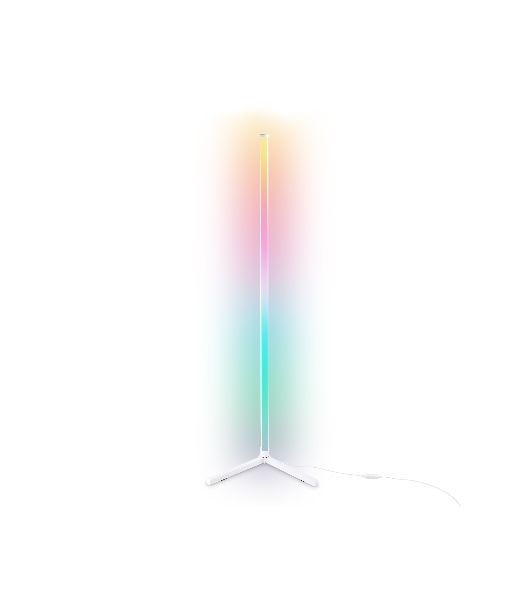 Светильник Ambrella light FL8020 WH белый LED 15W RGB D32*1250 (ПДУ РАДИО 2.4G)