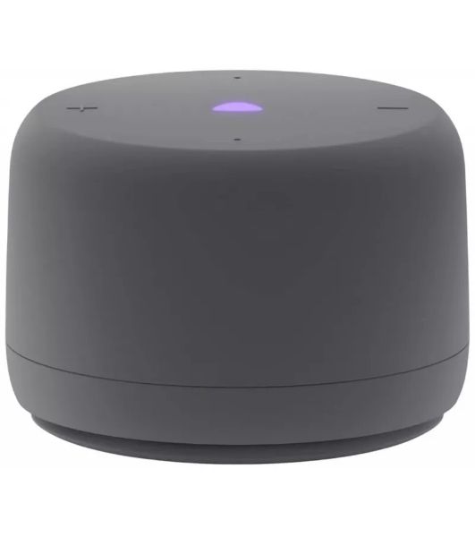 Умная колонка Яндекс Станция Лайт 2, 6Вт, компактная, 1 динамик, Matter, Wi-Fi, Bluetooth 5.0, Алиса, серый