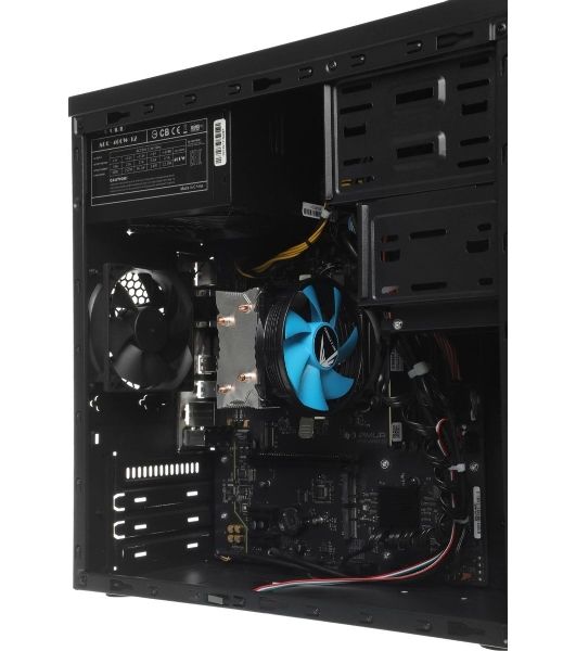 Компьютер Amur Нарвал B7I21 MT i3 12100 (3.3) 16Gb SSD 256Gb UHDG 730 FreeDOS GbitEth 400W мышь клавиатура черный (RUS) (2147002)