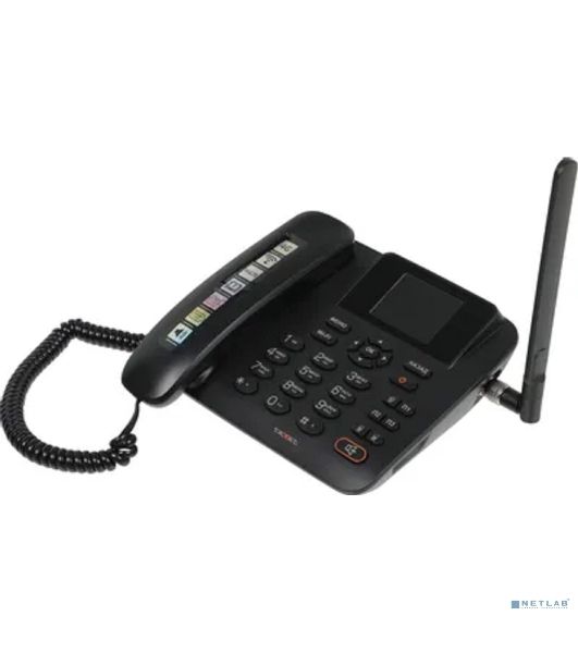 Стационарный сотовый телефон GSM teXet FX-200 черный