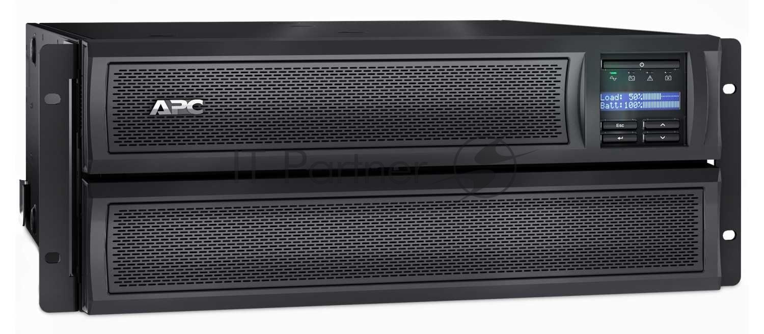 Источник бесперебойного питания APC Smart-UPS X SMX2200RMHV2U/2200ВА/1980Вт/1 х IEC 320 C19 (компьютерная), 8 х IEC 320 C13 (компьютерная)