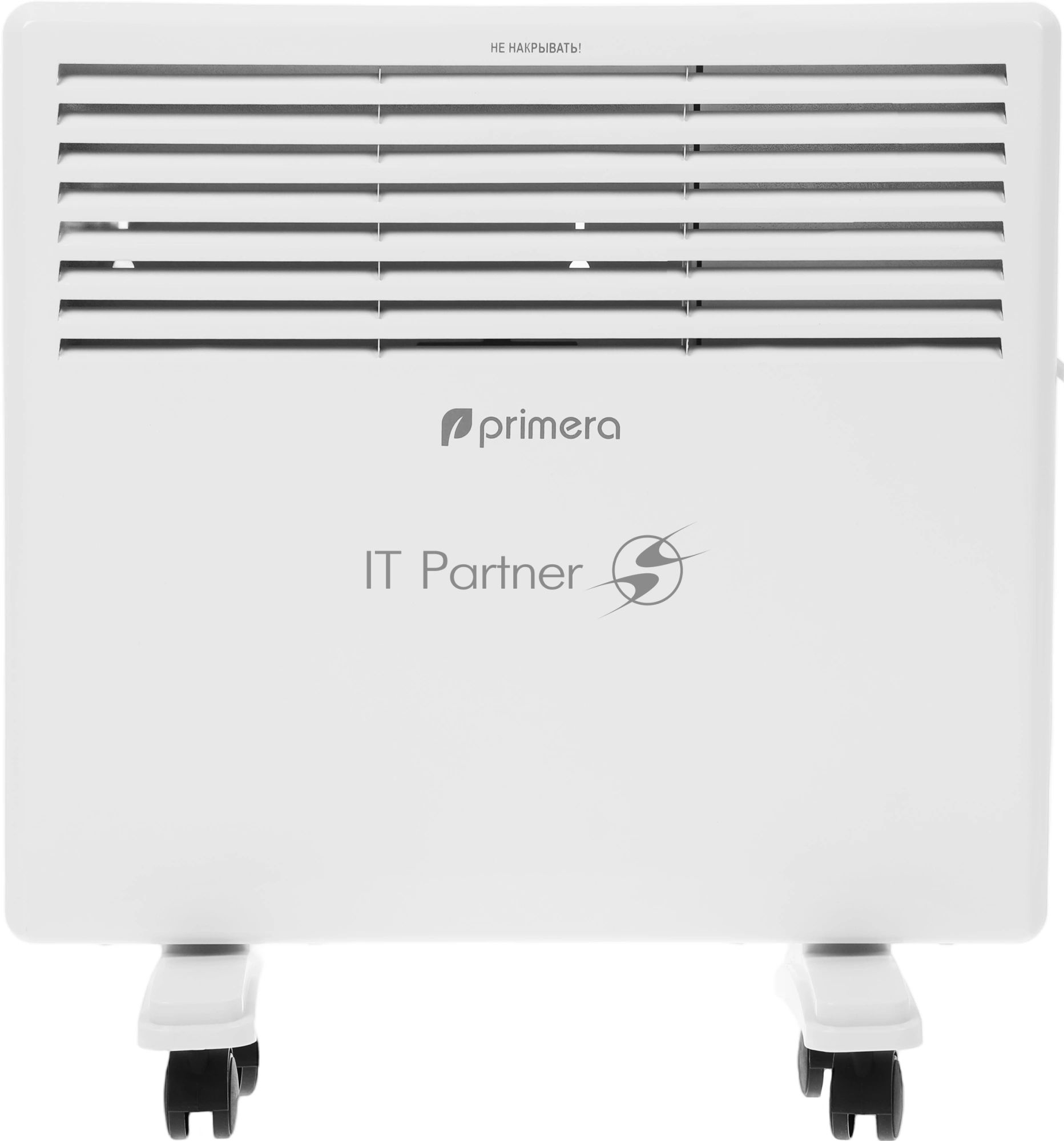 Конвектор электрический Primera PHP-1000-MXB белый, X-образный, 15 м², 1000 Вт, термостат