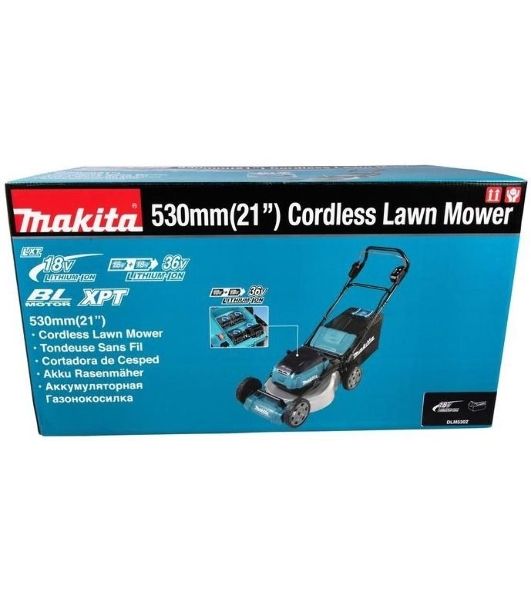 Газонокосилка аккумуляторная Makita DLM530Z, 18 В, 0 Ач