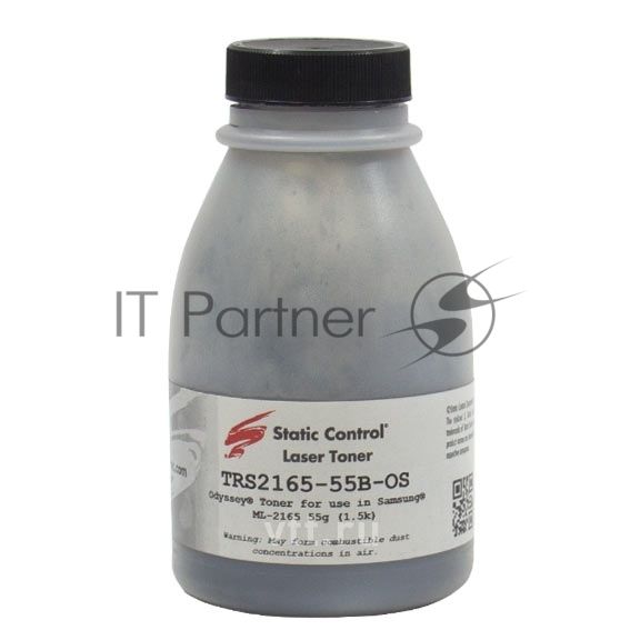 Тонер Static Control для Samsung ML 2165/2160/SCX3405, 55 г, флакон