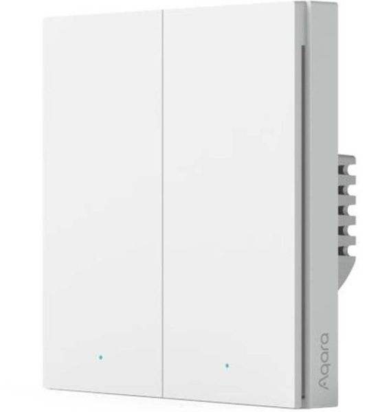 Выключатель умный Aqara Smart wall switch H1 (with neutral, double rocker) WS-EUK04