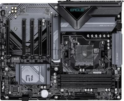Материнская плата Gigabyte B550 X EAGLE WIFI6E, AM4, AMD B550, 4xDDR4, 4xSATA 6Gb/s, 2xM.2, 1xPCIe 4.0 x16, 4xPCIe 3.0 x1, 1xHDMI, 1x 2.5Gb LAN, 4xUSB 2.0, 3xUSB 3.2 Gen 1, 1xUSB 3.2 Gen 2, 1xUSB Type-C, 3x3.5 мм, 7.1, ATX