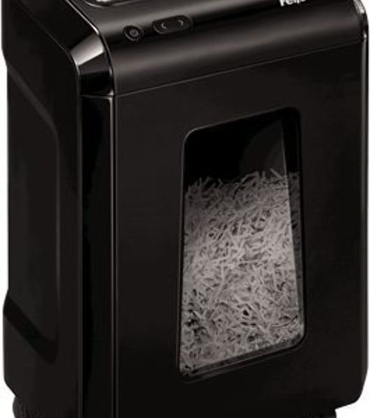 Шредер Fellowes Powershred 92Cs FS-1719301 P-4, 4х38мм, 18лст., 25лтр., уничтожает: скобы, карты, скрепки, CD