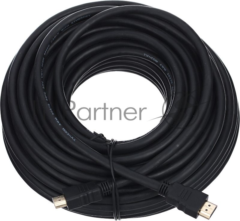 Кабель цифровой TV-COM HDMI19M to HDMI19M, V1.4+3D, 20m CG150S-20M