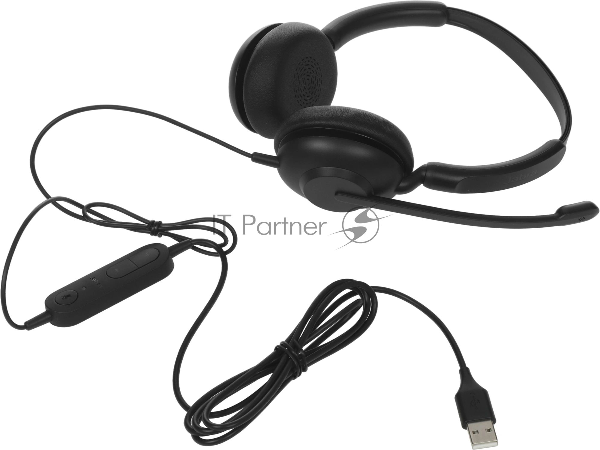 Гарнитура Jabra Evolve 10 Stereo чёрный, проводная