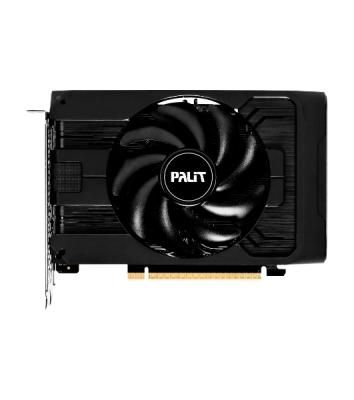 Видеокарта Palit GeForce RTX 5050 StormX OC, NVIDIA RTX 5050, 8 ГБ GDDR6, 128 бит, PCI-e 5.0, 1xHDMI, 3xDP, 2617 МГц