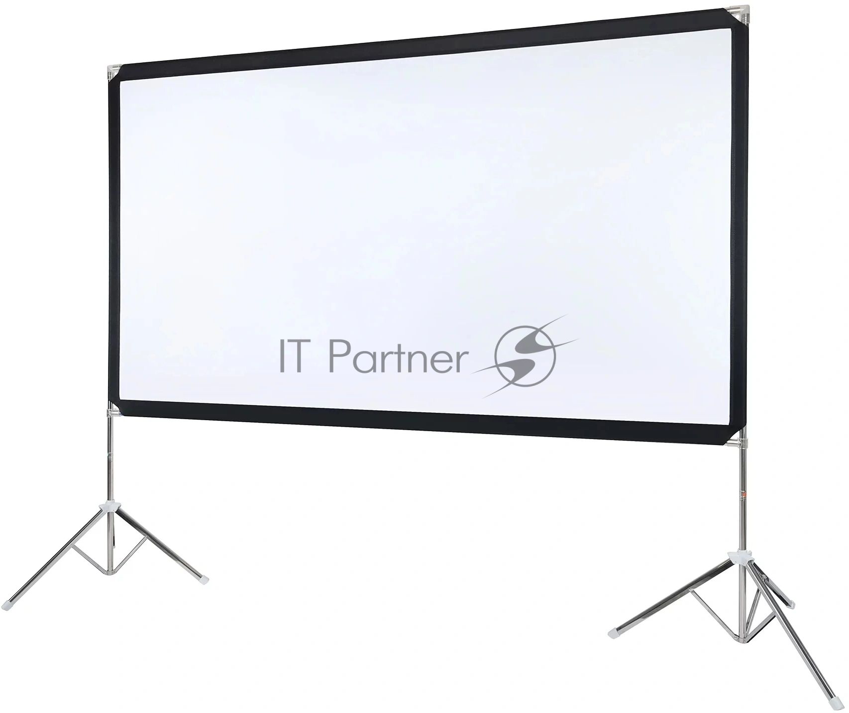 Экран с двойным штативом Lumien LSV-100101 Sky View рабочая область 104х186 см 84" Matte White Nylon
