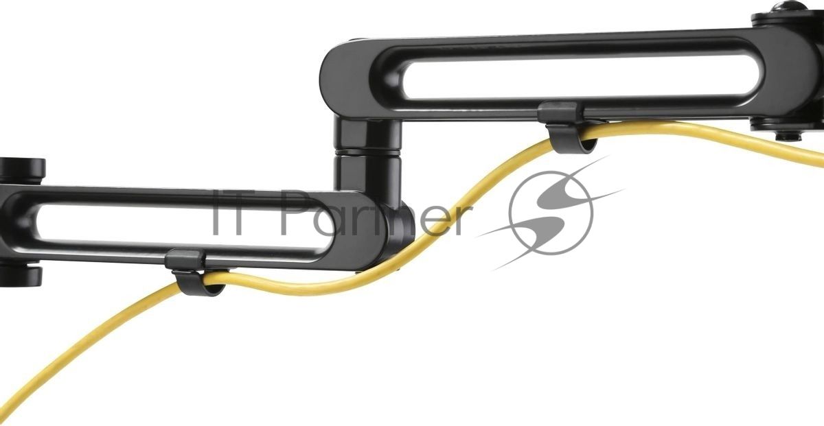 Кронштейн для мониторов Ultramounts UM737 черный 17"-32" макс.8кг крепление к столешнице поворот и наклон