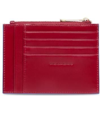 Кошелек женский Piquadro Blue Square PP6659B2R/R красный натур.кожа