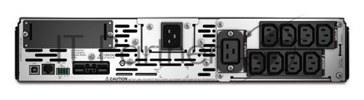 Источник бесперебойного питания APC Smart-UPS X SMX2200RMHV2U/2200ВА/1980Вт/1 х IEC 320 C19 (компьютерная), 8 х IEC 320 C13 (компьютерная)