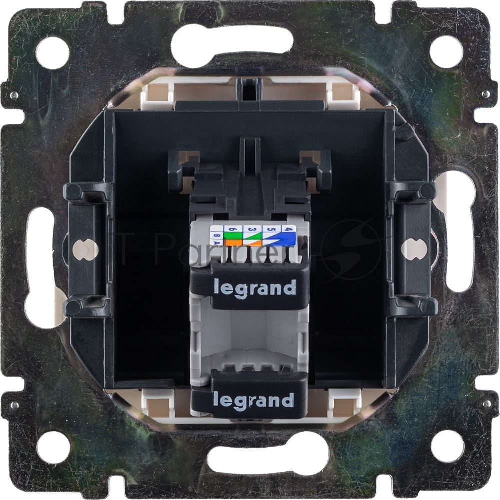 Компьютерная розетка Legrand Valena 774230, белая RJ45 5 кат UTP