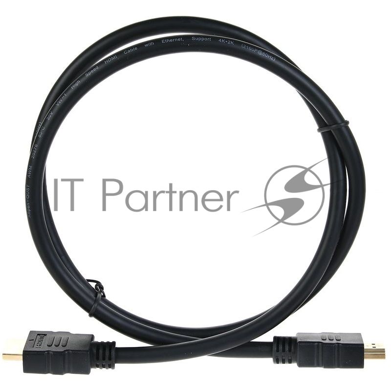 Кабель Aopen HDMI  19M/M ver 2.0, 1М
