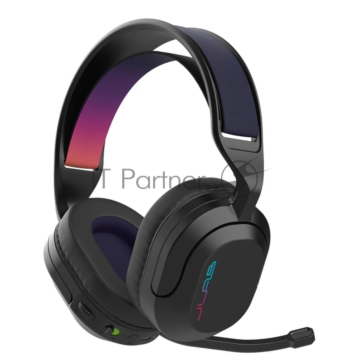 Гарнитура JLab Nightfall Wireless Gaming Headset чёрный, беспроводная, Bluetooth, до 70 ч