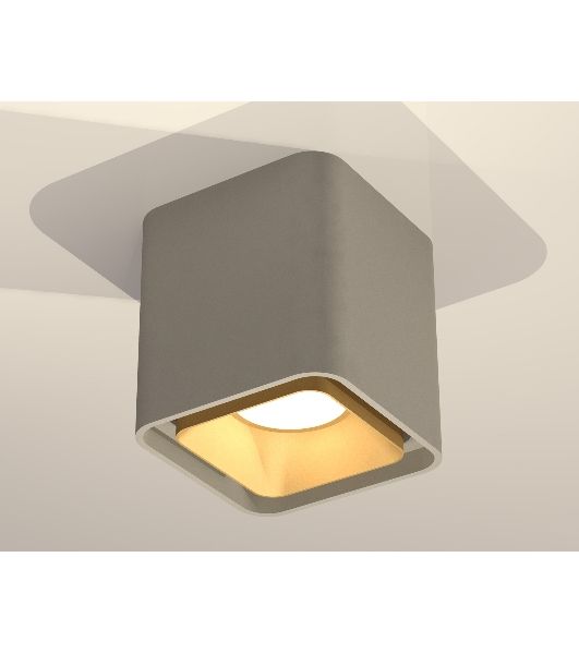 Светильник Ambrella Light XS7842004 SGR/SGD серый песок/золото песок MR16 GU5.3 (C7842, N7704)
