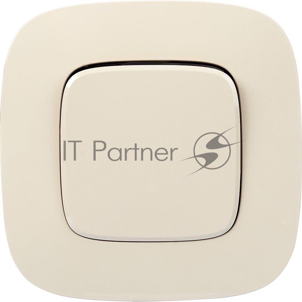 Механизм выключателя 1-кл. СП Valena Allure 10А IP20 250В 10АХ с лицевой панелью; безвинтовые зажимы сл. кость Leg 752801