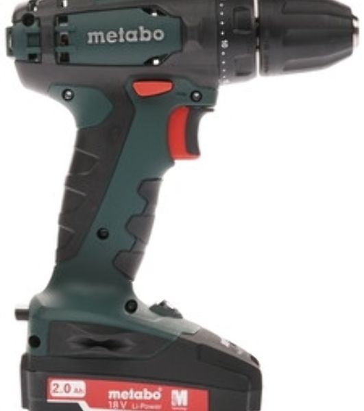 Дрель ударная Metabo BS 18 Set патрон:быстрозажимной реверс (кейс в комплекте) (602207710)