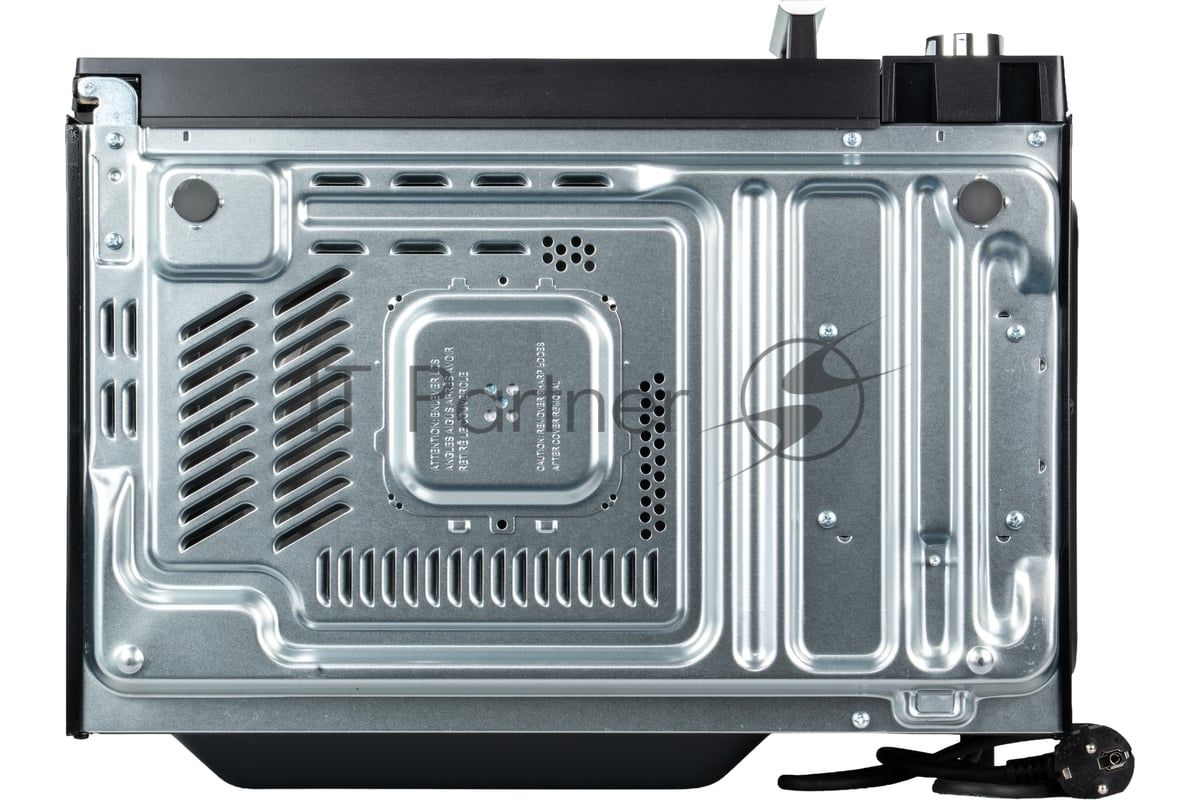 Микроволновая печь General Electronics GE-DS525B черный, 25 л, 900 Вт, переключатели — электронный