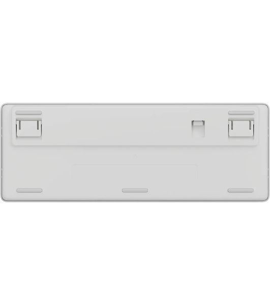 Клавиатура Logitech K868 гибридная, USB Type-A, Bluetooth, радиоканал, белый