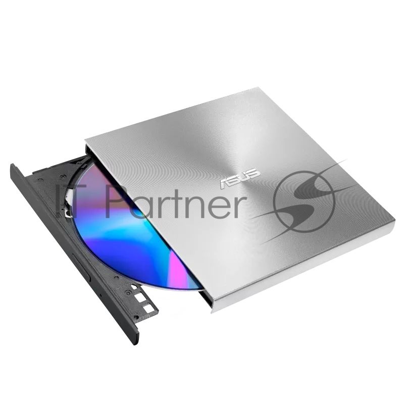 Оптический привод DVD-RW Asus SDRW-08U8M-U серебристый USB slim ultra slim M-Disk Mac внешний RTL
