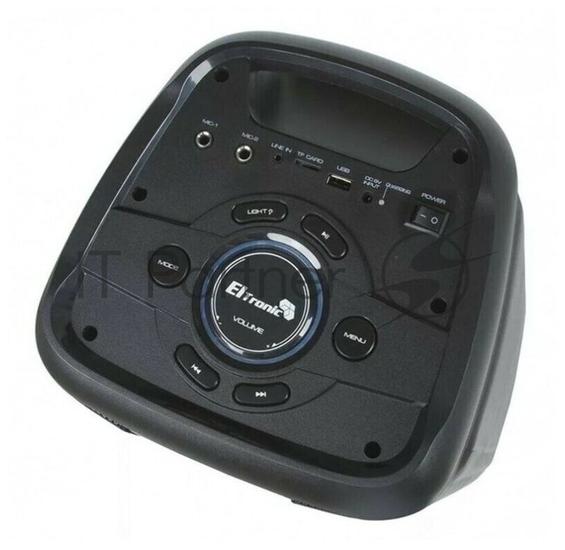 Колонка Eltronic 12" динамик 2шт/12" с TWS черный
