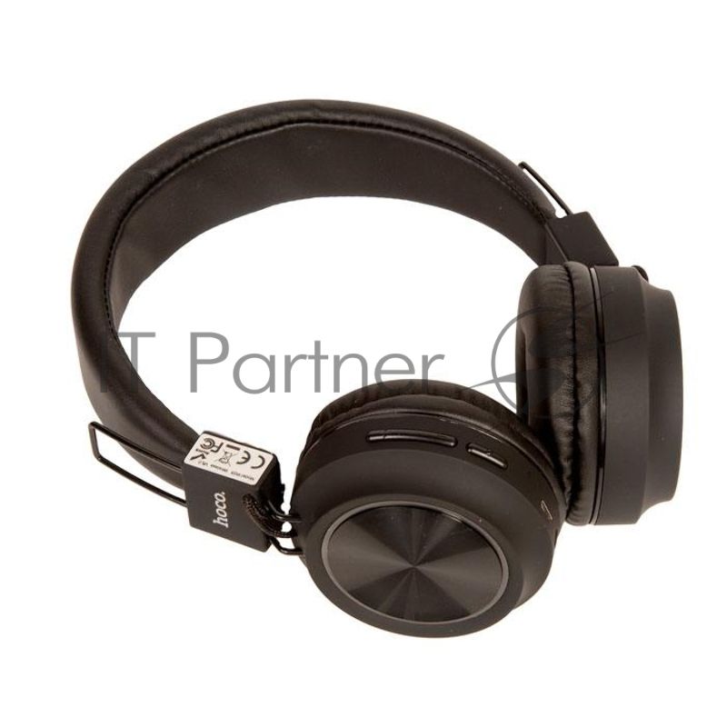 Беспроводные/проводные наушники Hoco W25 черный, полноразмерные, Bluetooth + проводной, до 12 ч.