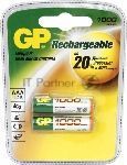 Аккумулятор GP 100AAAHC (-CR2/-UC2PET-G/BC2PET-G) AAA 1000mAh (2 шт. в уп-ке)