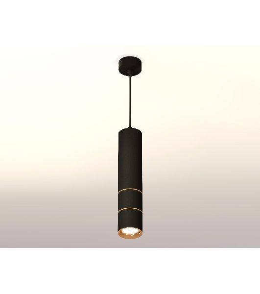 Светильник Ambrella Light XP7402080 SBK/PYG черный песок/золото желтое полированное MR16 GU5.3