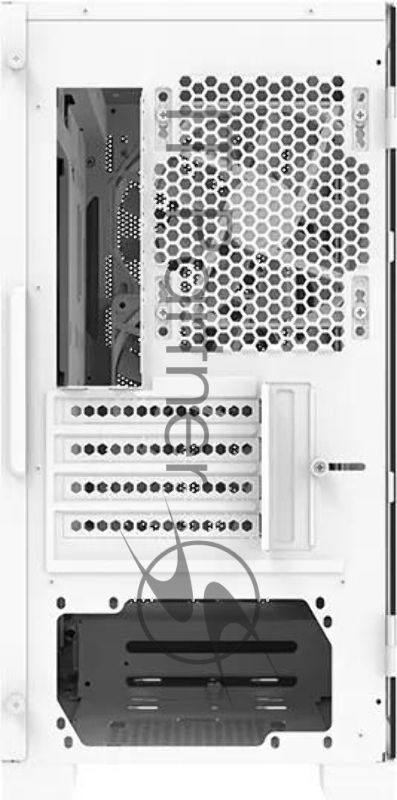 Компьютерный корпус Montech AIR 100 LITE белый без БП mATX 2x120мм 1xUSB 2.0 2xUSB 3.0 audio bott PSU