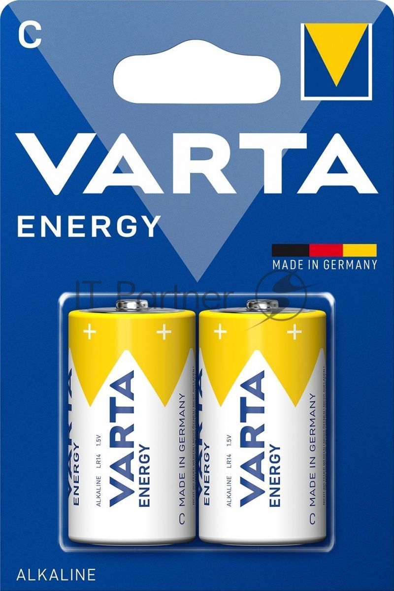 Батарейки VARTA ENERGY C бл. 2