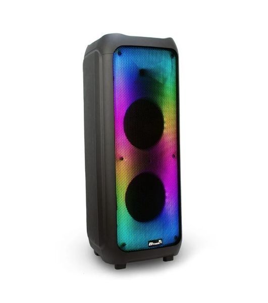 Колонка Eltronic 10" динамик 2шт/10" с TWS 100 Вт черный