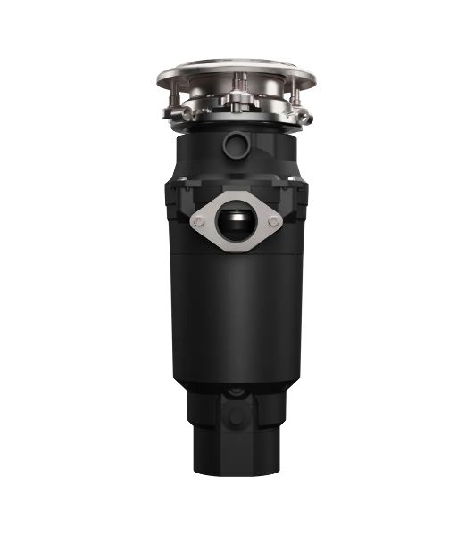 Измельчитель пищевых отходов Kuppersberg WSS 550 B, High-Tech, мощность 550 Вт, 3400-3800 об/мин, защита от перегрева, авто выключение, DC мотор, уровень шума 75 дБ, черный