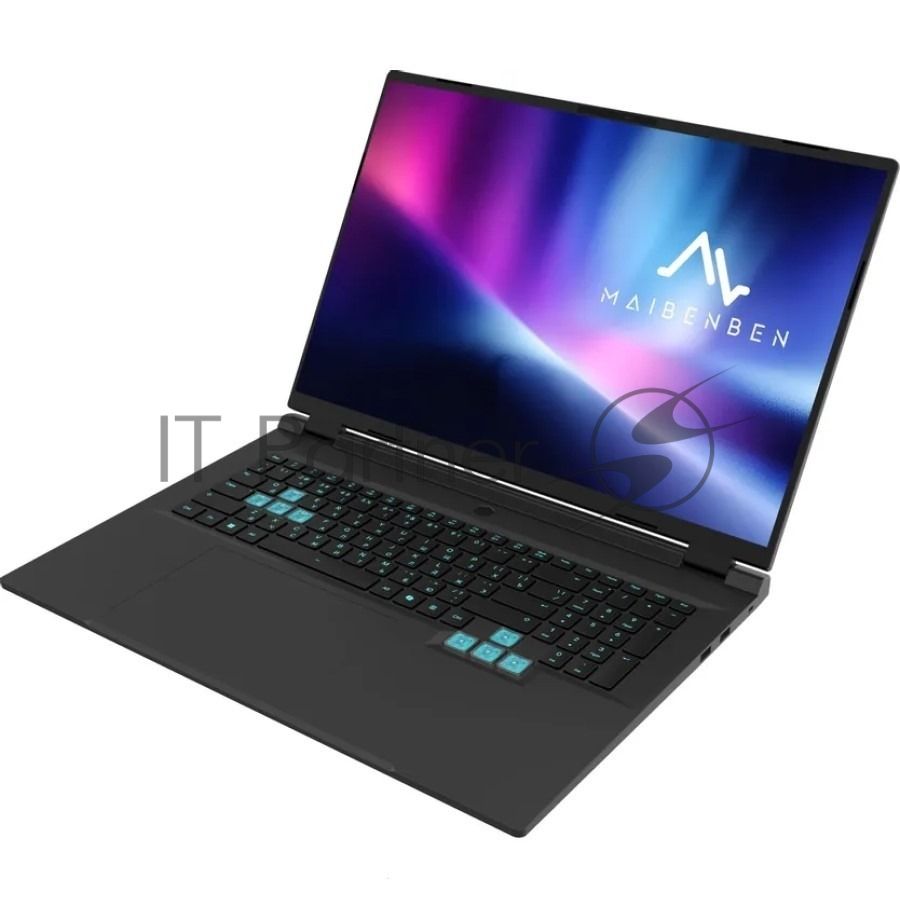 Ноутбук Maibenben X18A-R98957/18"/IPS/AMD Ryzen 9 8945HX/16Gb/1Tb SSD/NVidia GeForce RTX 5070 8Gb/Linux/черный/2.8kg
