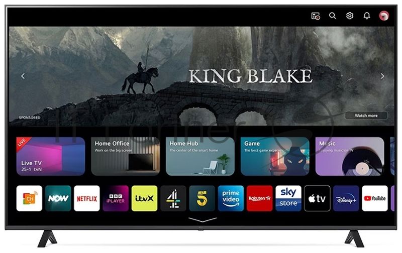 Телевизор LG 65" 65UR78006LK черный LED 4K UHD 50Hz WebOS