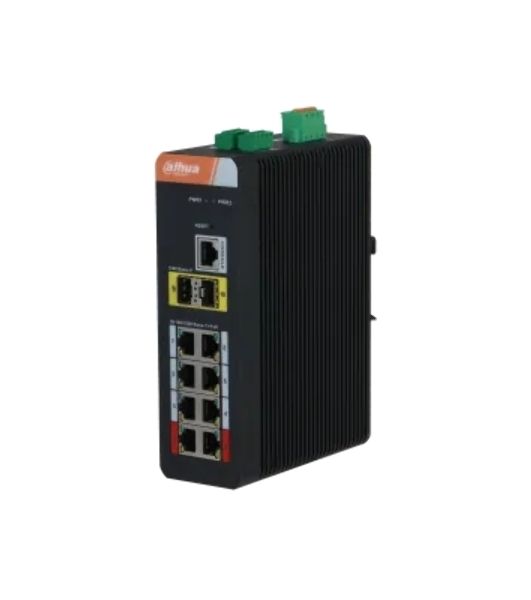 Коммутатор Dahua DH-IS4210-8GT-120 8x1 Гбит/с 2SFP 8PoE 120W управляемый