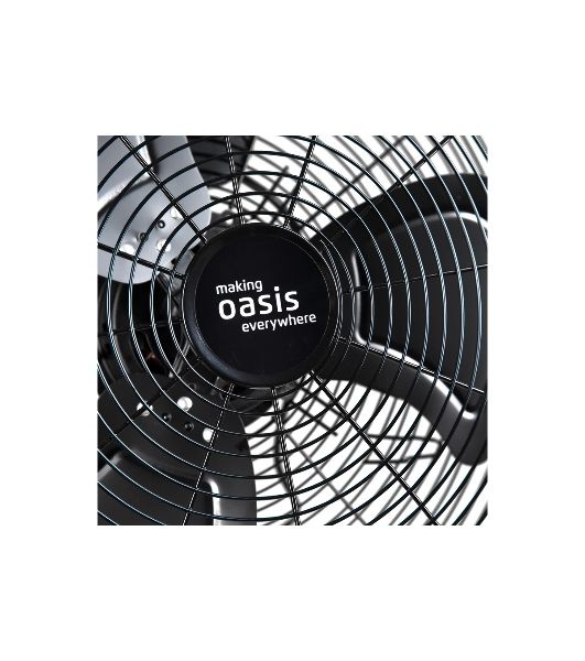 Вентилятор OASIS VN-110B чёрный, напольный, 110 Вт, 3 скорости, 53 см
