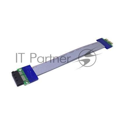 Переходник кабель удлинитель PCI-E x1 Female to PCI-E x1 Male, Espada EPCIEM-PCIEF18r