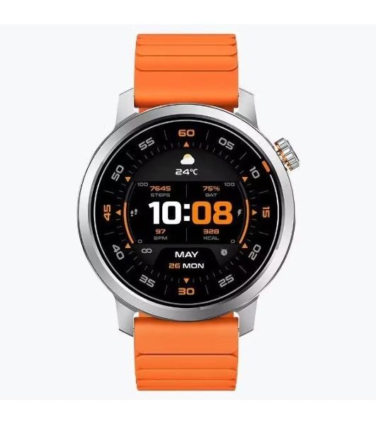 Умные часы KOSPET ORB, 1.43" AMOLED, Bluetooth, IP68, серебристый
