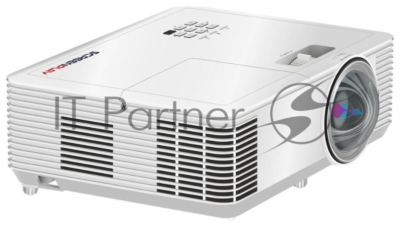 Проектор ScreenPlay INFOCUS SP224ST DLP, XGA, 3800 lm, 30 000:1, 0.62:1, 2xHDMI 1.4, VGA in/out, S-Video, 3.5mm in/out, USB-A, RS-232, лампа 15 000ч.(ECO mode), 10W, 27дБ, 2,9 кг, БЕЛЫЙ