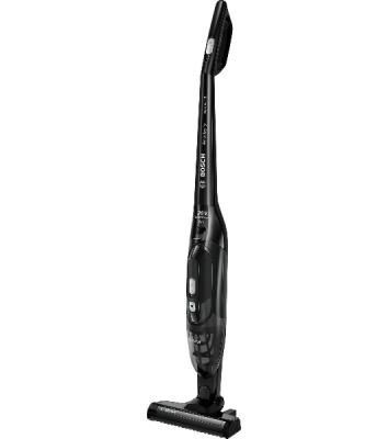 Пылесос вертикальный Bosch BBHF220 черный, питание от аккумулятора, 48 Вт, уборка сухая, пылесборник 0,4 л