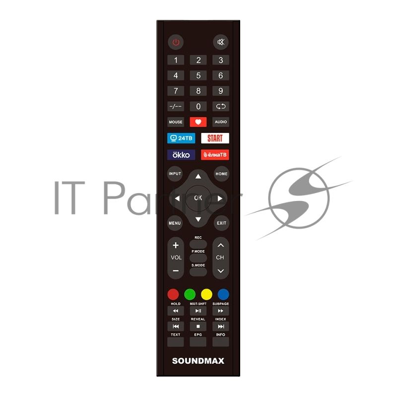 Телевизор Soundmax 24" SM-LED24M11S черный LED HD 60Hz Smart