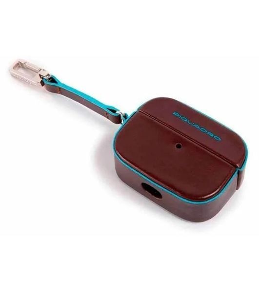 Чехол для наушников Piquadro Blue Square AC5308B2/MO коричневый натур.кожа
