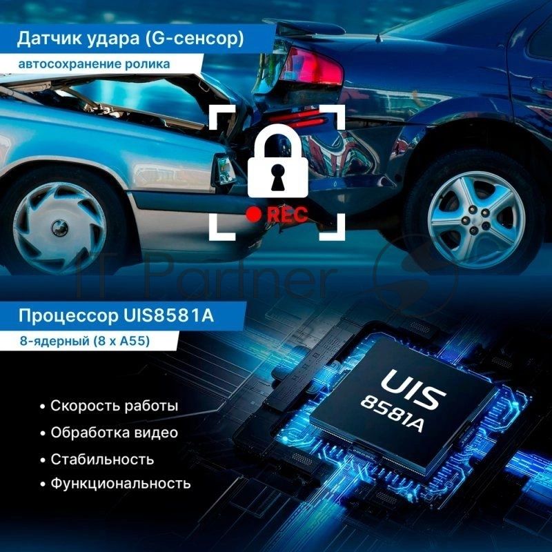 Видеорегистратор TrendVision aMirror 15 Android UNIVERSE черный 1080x1920 1080p 140гр. GPS внутренняя память:64Gb UIS8581A