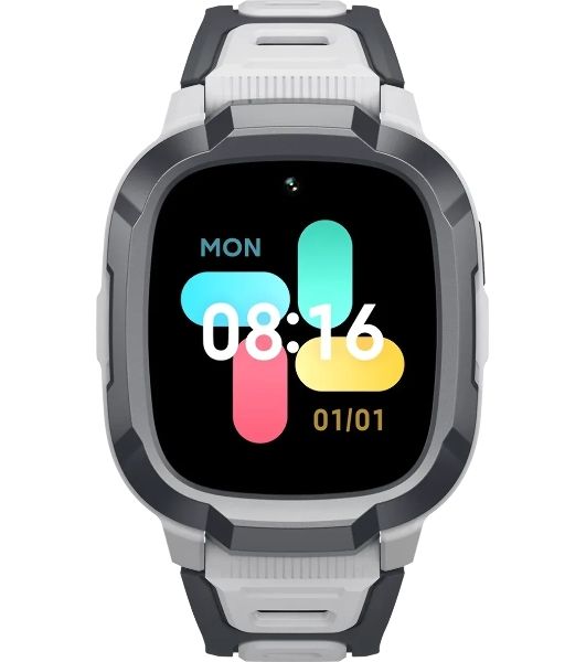 Детские умные часы Mibro Kids P6, 1.4" TFT, 4G, Bluetooth, USB Type-C, IPX7/WR20, серый