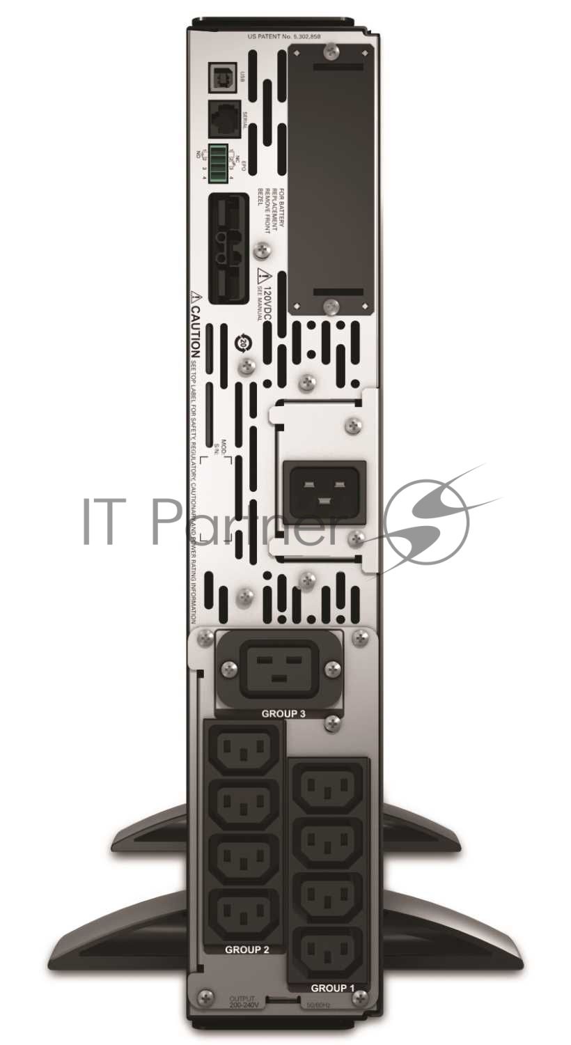 Источник бесперебойного питания APC Smart-UPS X SMX3000RMHV2U 2700Вт 3000ВА черный